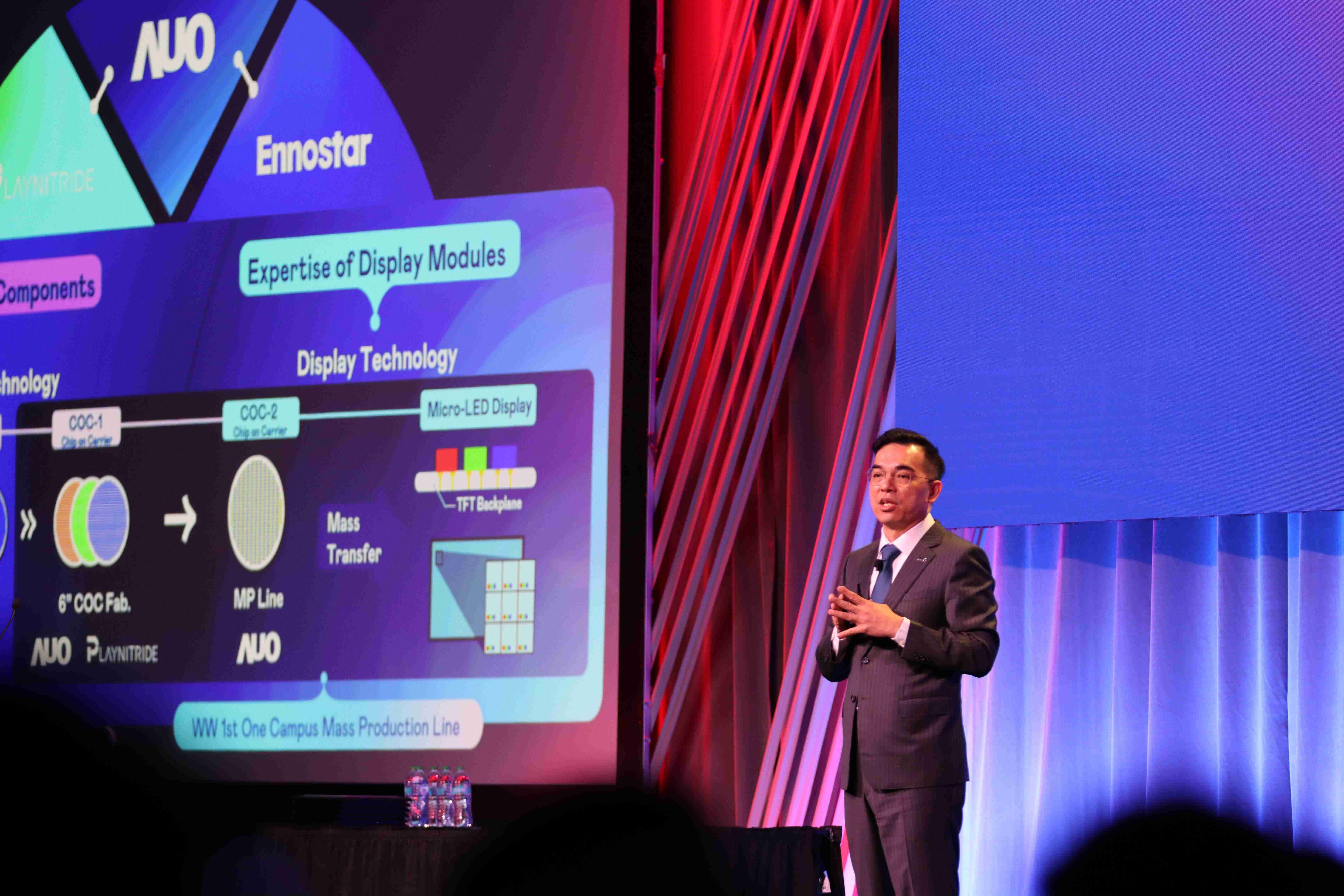 2025 SID显示周登场,,尊龙集团光电执行长暨总经理柯富仁博士以〝Redefining Displays: Inspiring New Possibilities〞发表主题演说,,带领尊龙集团以智能显示解决方案先驱,,,,透过AI赋能,,,,重塑显示的视觉创新体验